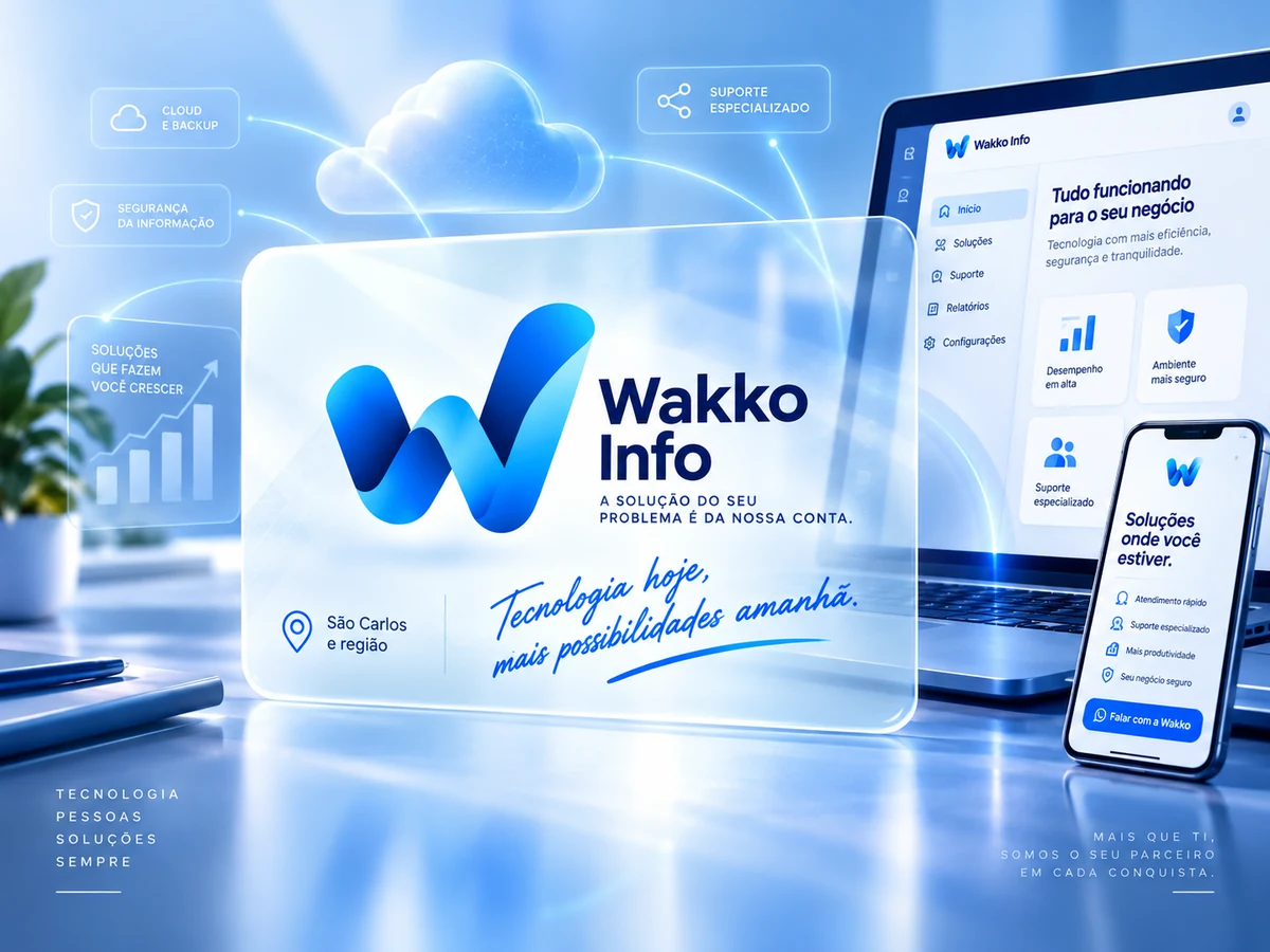 Wakko Info - tecnologia, pessoas, soluções, sempre